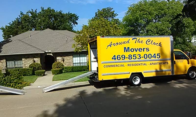 Around the Clock Movers Organizes Moves in Garland Texas