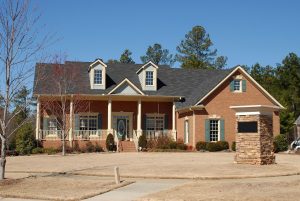 ranch style brand new brown home