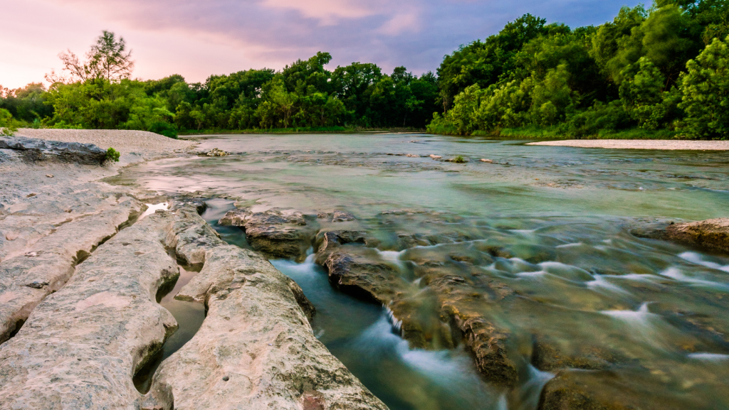 mckinney falls texas state park waterfalls